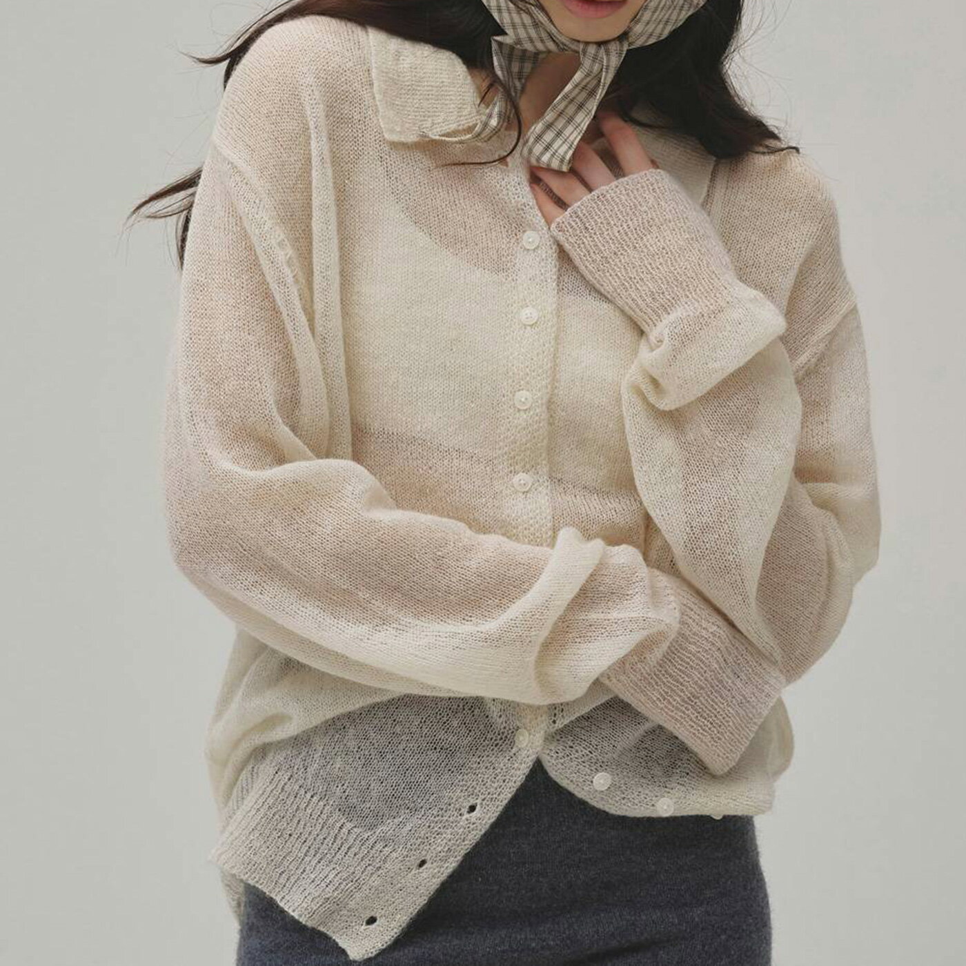 (予約) TODAYFUL トゥデイフル Soft Mohair Cardigan ソフトモヘアカーディガン 12620507 (9月中旬以降入荷) トップス ニット 透け感 レディース 2026秋 セレクトショップムー