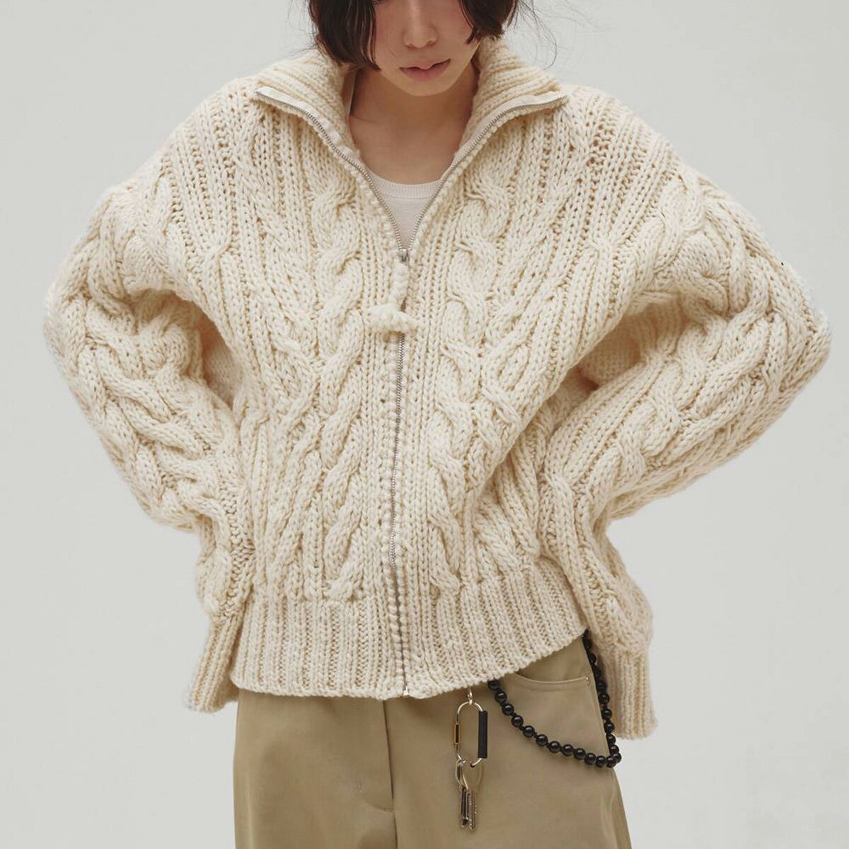 (予約) TODAYFUL トゥデイフル Volume Handknit Cardigan ボリュームハンドニットカーディガン 12620511 (10月中旬以降入荷) トップス ニット アウター 羽織 レディース 2026秋 セレクトショップムー