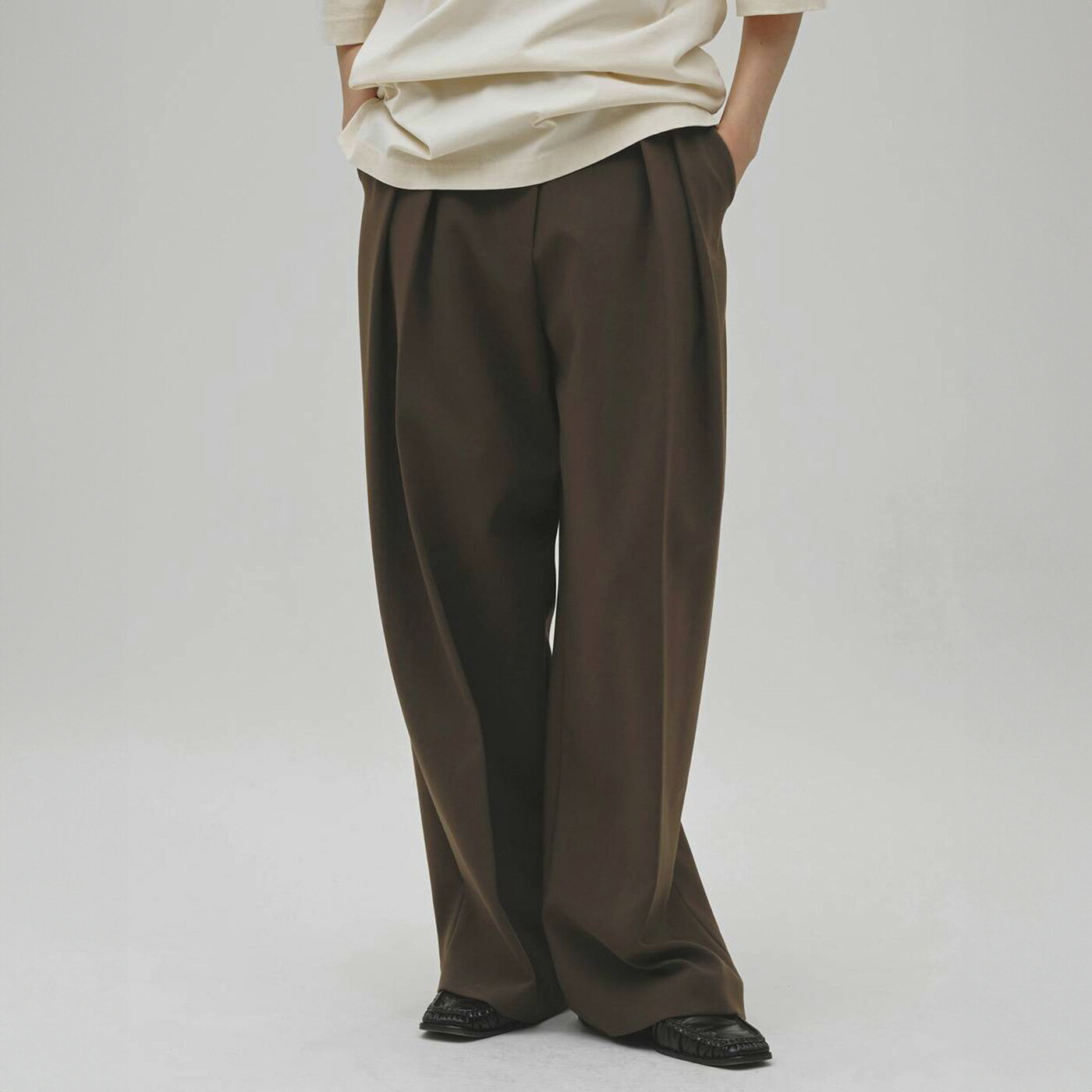 (予約)トゥデイフル TODAYFUL Bonding Wide Trousers ボンディングワイドトラウザーズ 12620702 (9月上旬以降入荷) レディース ボトムス ロングパンツ ワイド 2026秋 セレクトショップムー