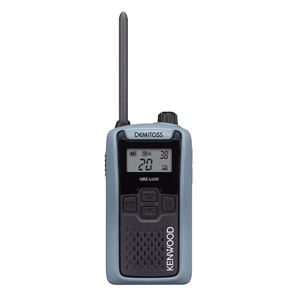 桃太郎無線のKENWOOD ケンウッド 特定小電力トランシーバー UBZ-LU20 抗菌 抗ウイルス 免許資格不要 業務用 レジャー デミトス DEMITOSS｜アングル3
