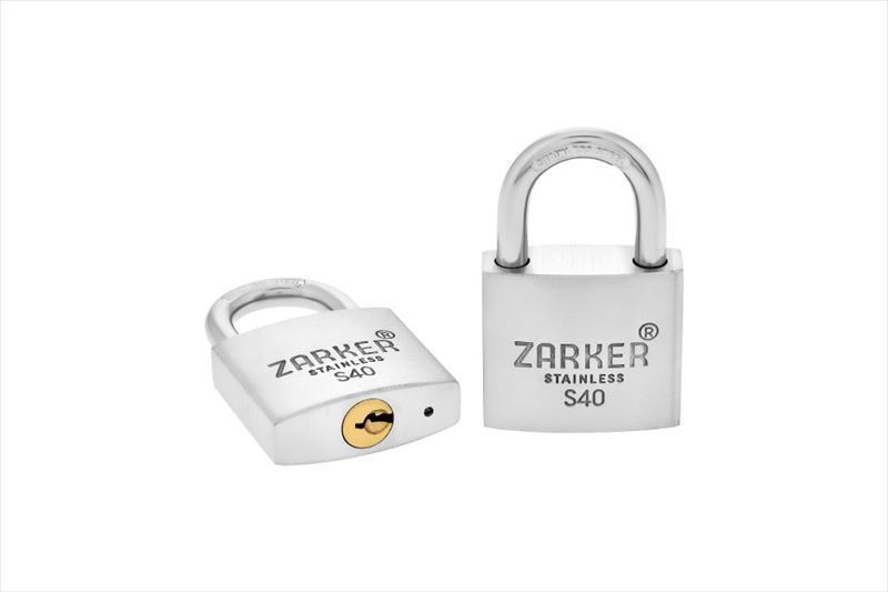 ZARKER ザーカー S40 防錆南京錠/ブリスター