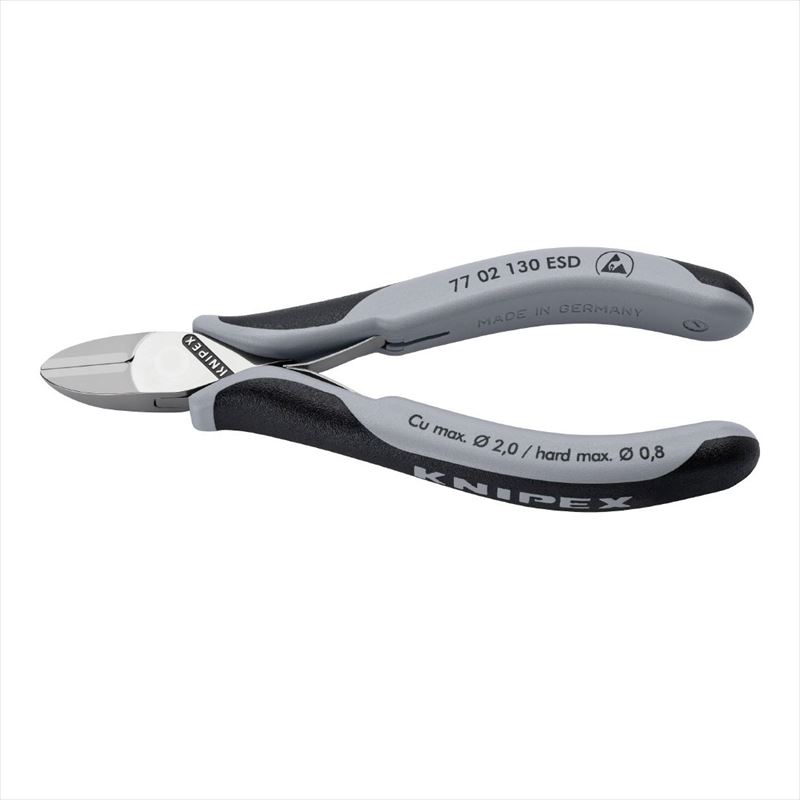 ＼当店限定！スーパーSALE期間中はP最大10倍／ KNIPEX クニペックス 77 02 130 ESD エレクトロニクスニッパー