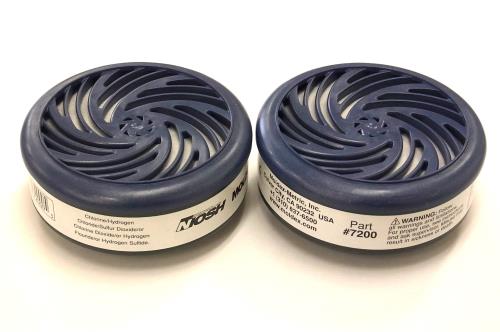 エスコ EA800MV-12 カートリッジ(酸性ガス用/1ペア)