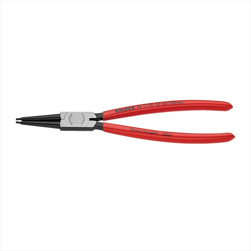 KNIPEX クニペックス 4411-J3 穴用スナップリングプライヤー 直