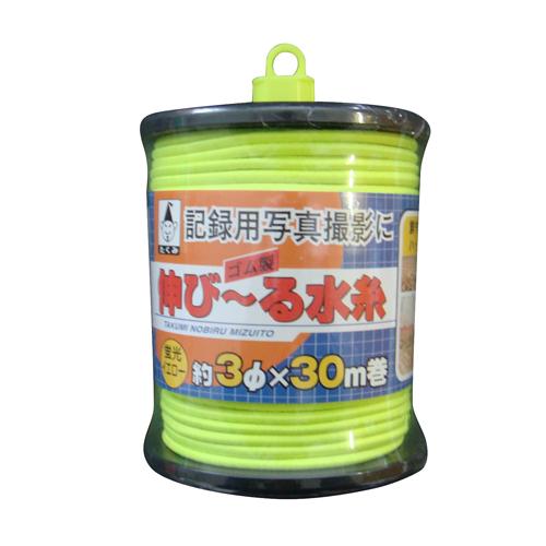 タクミ 伸ビ~ル水糸 イエロー 1270