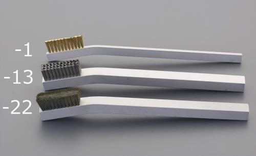 エスコ EA109AJ-21 4.8x28mm/160mm 精密用ブラシ(サンダーロン・アルミ柄)