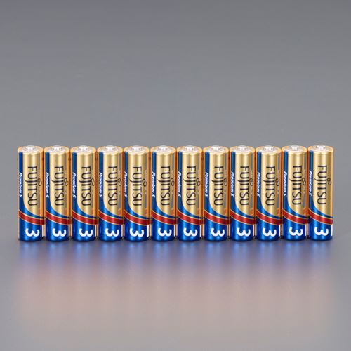 エスコ 富士通（FUJITSU） EA758YA-132B [単3x 12本] 乾電池(アルカリ・プレミアム)