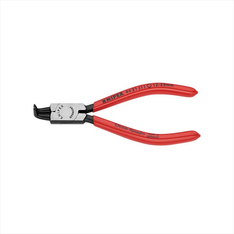 KNIPEX クニペックス 44 21 J11 穴用スナップリングプライヤー 曲