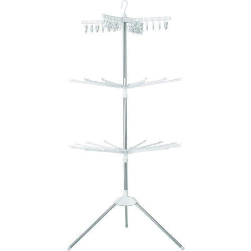 アイリス IRIS 531692ステンレス室内物干しパラソル3段 CLS-173R