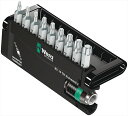 WERA ベラ 057115 10本組 (Torx)ドライバービット(TORSION)