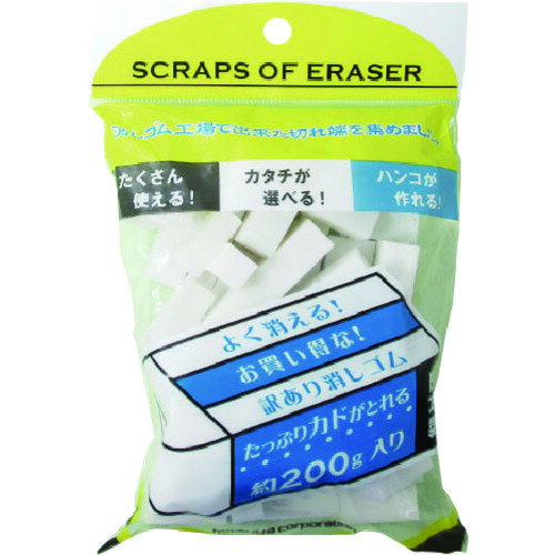 ＼当店限定！さらにポイント最大10倍／ ミツヤ mitsuya 切れ端消しゴム 200G M45276 RBT-200
