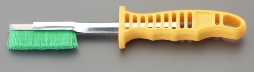 エスコ EA109GF-20 213mm ワイヤーブラシ(ナイロン製/直/グリップ付)