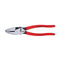 KNIPEX クニペックス 0911-240SB 架線工事用強力ペンチ(圧着付)