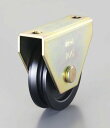 \当店限定!スーパーSALE期間中はP最大10倍/ エスコ EA986VE-60 60mm/ 250kg 戸車(V型・重量用)