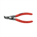 KNIPEX クニペックス 4821-J11 穴用精密スナップリングプライヤー 曲