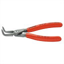 KNIPEX クニペックス 4821-J21 穴用精密スナップリングプライヤー 曲