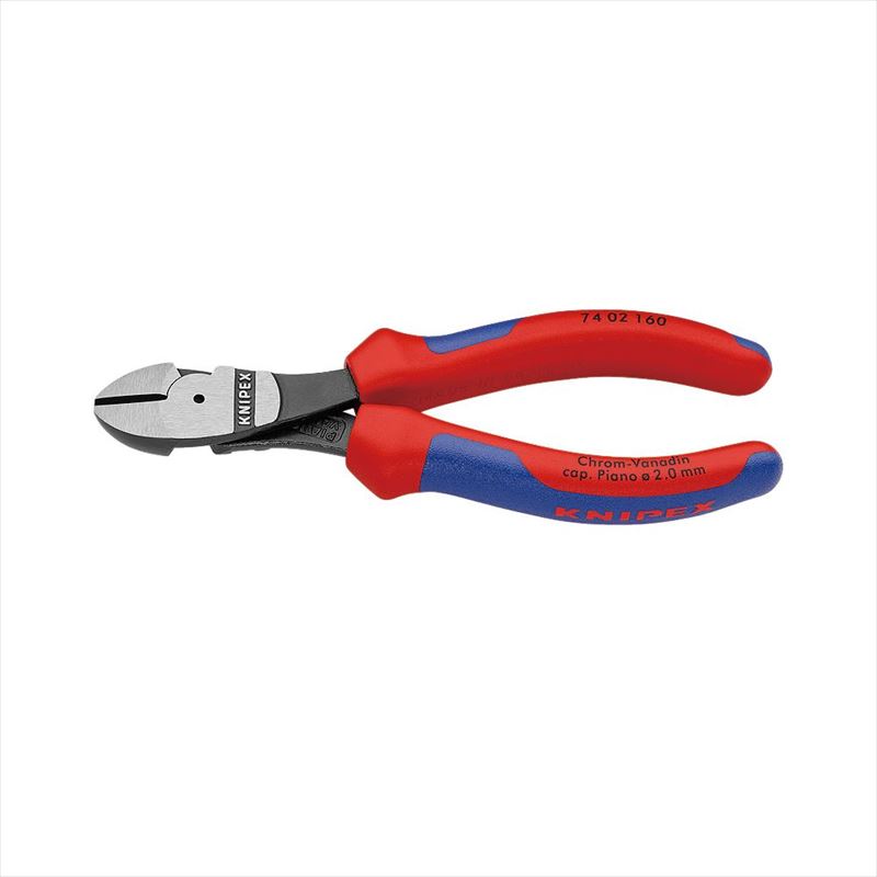 KNIPEX クニペックス 74 02 160 強力型斜ニッパー(硬線用)