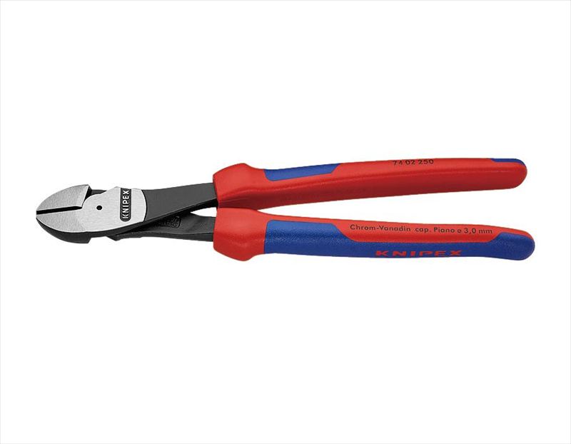 KNIPEX クニペックス 7402-250 強力型斜ニッパー(硬線用)