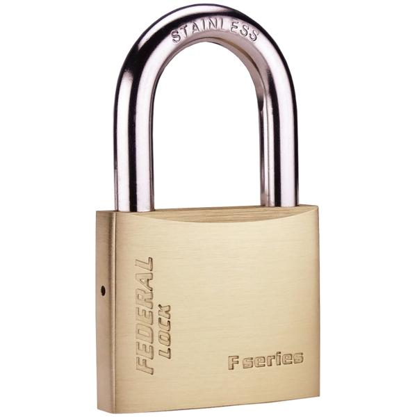 FEDERAL フェデラル F50WOB-KA501-P 南京錠 50mm (同一KEY)