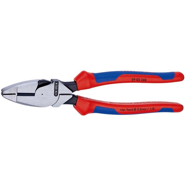 KNIPEX クニペックス 0902-240 架線工事用強力ペンチ