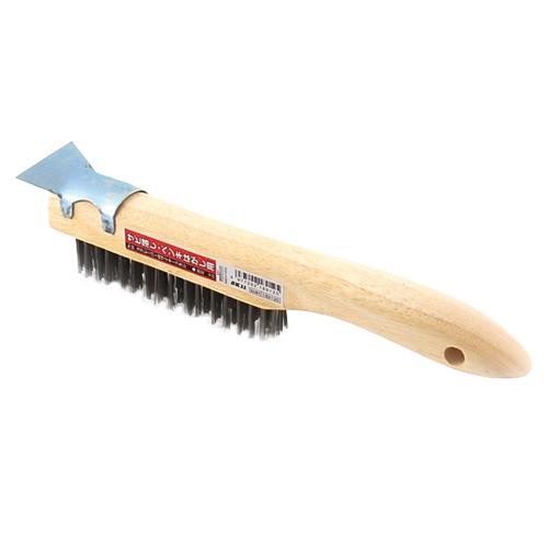 SK11 S付木柄ワイヤーブラシ NO.54 ケン-4