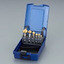 エスコ EA827FE-316 6.3-20.5mm カウンターシンク(6本組・HSS・Tinコート)