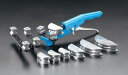 エスコ EA275R 1/4”-7/8” チューブベンダーセット(ラチェット式)