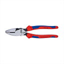 KNIPEX クニペックス 0912-240SB 架線工事用強力ペンチ(圧着付)