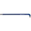PB SWISS TOOLS 2222L-10BL マルチアングルボール付レインボーレンチ 青色