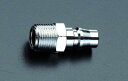 エスコ EA140DB-22 NPT 1/4” 雄ねじプラグ