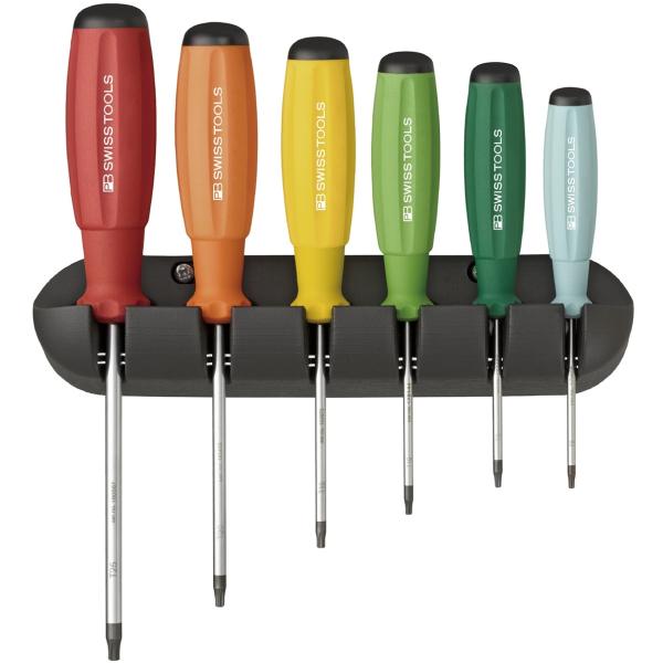 PB SWISS TOOLS 8440RB レインボースイスグリップドライバー6本組