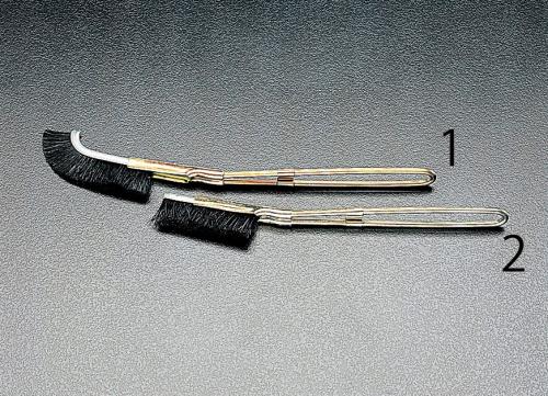 エスコ EA109GB-1 230mm ブラシ(豚毛製/曲)