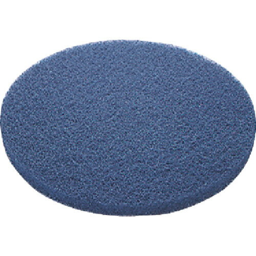 コンドル 床洗浄機器 ポリシャー用フロアパッドBL 表面洗浄用 13インチ 5枚入 E-17-13-BL