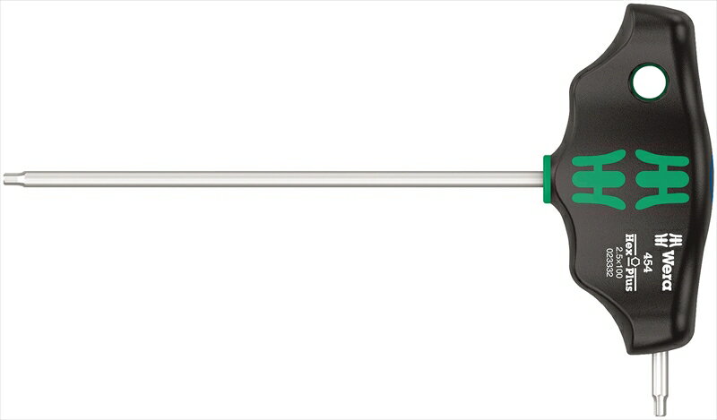 WERA ベラ 023332 2.5x100mm Hex-Plusドライバー(Tハンドル