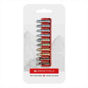 PB SWISS TOOLS C6.702CN ドライバービット10本組セット ビットホルダー