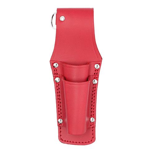 コヅチ 本革2段ツール差シ レッド CHS-02R