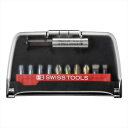 PB SWISS TOOLS C6.702BC ドライバービット10本組セット (ケース入り)