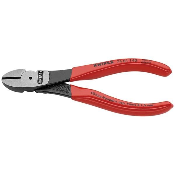KNIPEX クニペックス 7401-140 強力型斜ニッパー(硬線用) (SB)