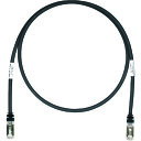 \当店限定!スーパーSALE期間中はP最大10倍/ パンドウイット PANDUIT CAT6A/CAT6 シールドパッチコード 10m 黒 STP6X10MBL STP6X10MBL