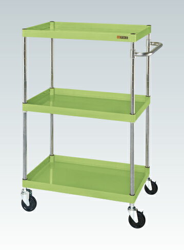 ＼当店限定！さらにポイント最大10倍／ サカエ CSP-60123YNU CSパールワゴン(中量タイプ・直進安定金具付)