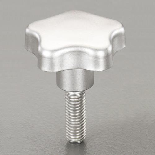 エスコ 鍋屋バイテック（NBK） EA948BC-36 M10x40/50mm 雄ねじノブ(ステンレス製)