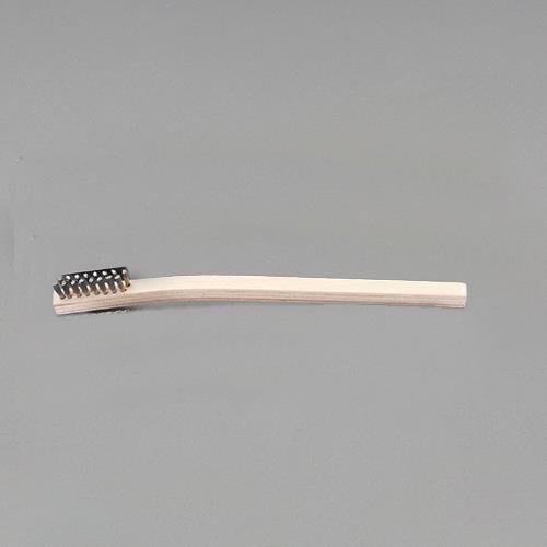 エスコ EA109BA-77 6.4x32x200mm 柄付ブラシ(ステンレス・3列)