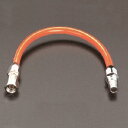 エスコ EA125BC 300mm ウレタンホース(プラグ付・エアーツール手元用)