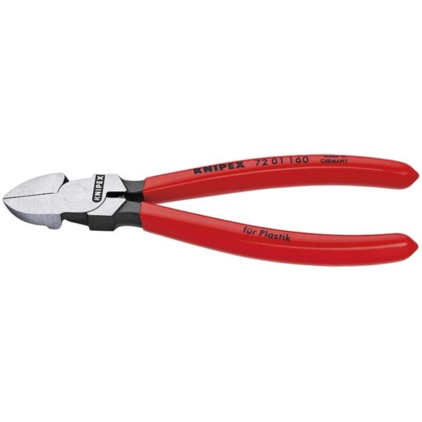 KNIPEX クニペックス 7201-160 プラスチック用ニッパー (SB)