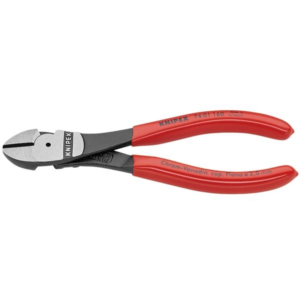 KNIPEX クニペックス 7401-160 強力型斜ニッパー(硬線用) (SB)