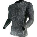 おたふく BTパワーストレッチ クルーネックシャツ 迷彩 M JW-174-ME-M