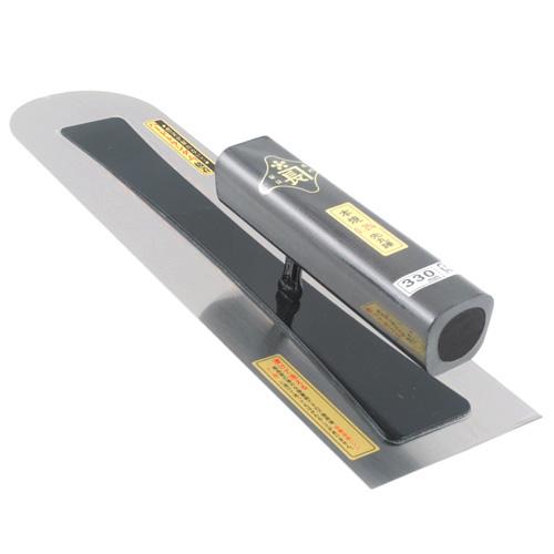 金長 先丸鏝本焼0.3黒塗角柄 330MM