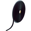 トラスコ TRUSCO マジックテープ 縫製用B側 16mm×25m 黒 TMBH-1625-BK