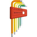 PB SWISS TOOLS 212H-5RB ボール付レインボーレンチセット(パックナシ)