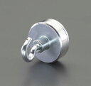 エスコ EA781EX-4 φ20x6.0mm/137N 強力マグネット(フック付)